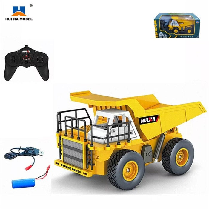 Huina 1/24 6CH Remote Control Dump Truck RTR