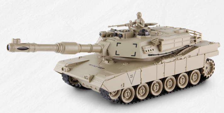 Zegan 1:28 R/C Battle Tank M1A2 VS Bunker