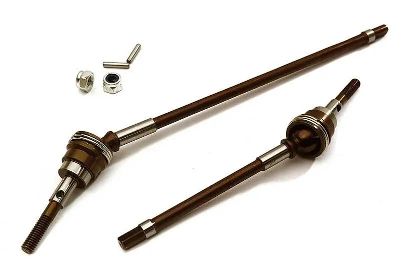 Integy Billet Machined Front Drive Shaft Set for Axial 1/10 Wraith 2.2 & RR10 Bomber C28500