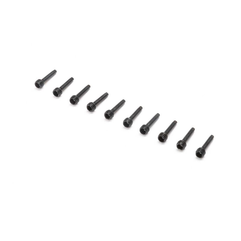 Losi 12mm Wheel hex Screwpins (10): Mini LMT