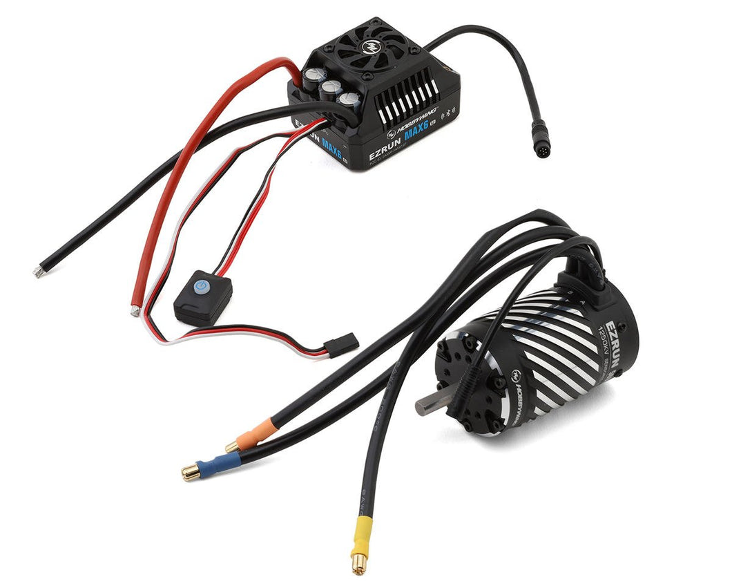 Hobbywing EZRun MAX6 G2 Sensored Brushless ESC & Motor Combo w/5690SD G2 (1250kV)