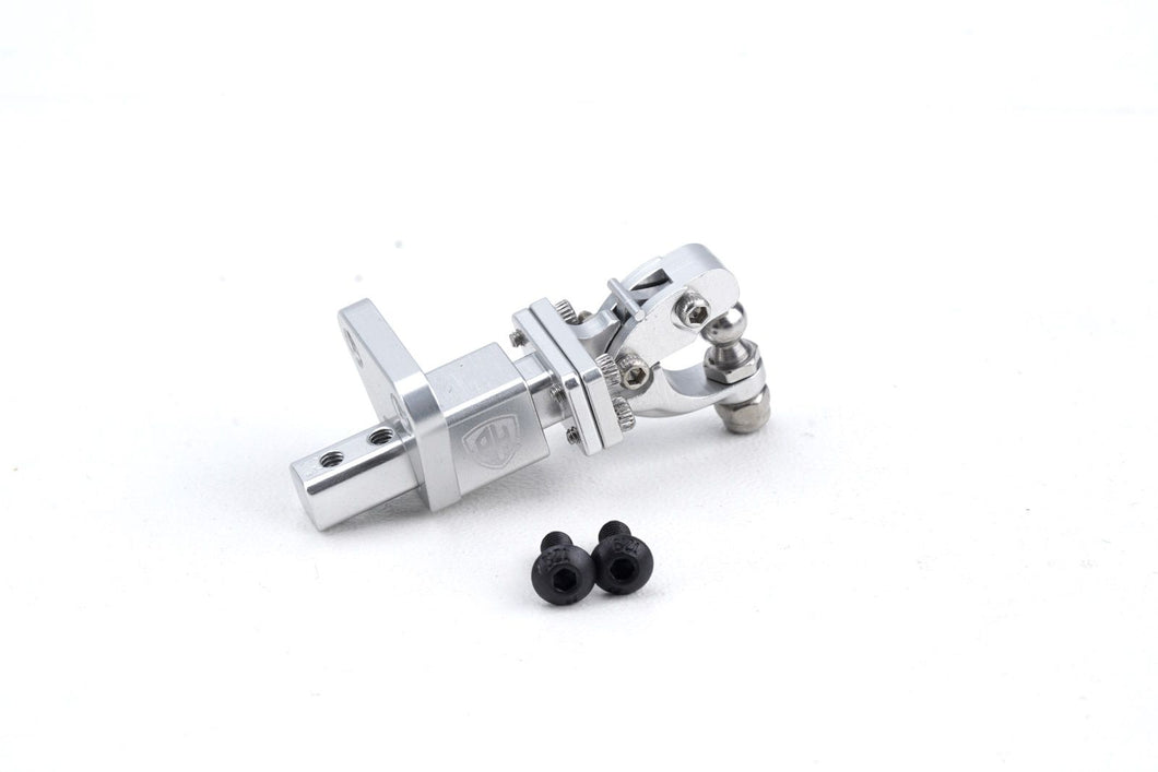 Powerhobby Aluminum Tow Hook Trailer Hitch, Silver, for Traxxas TRX-4M