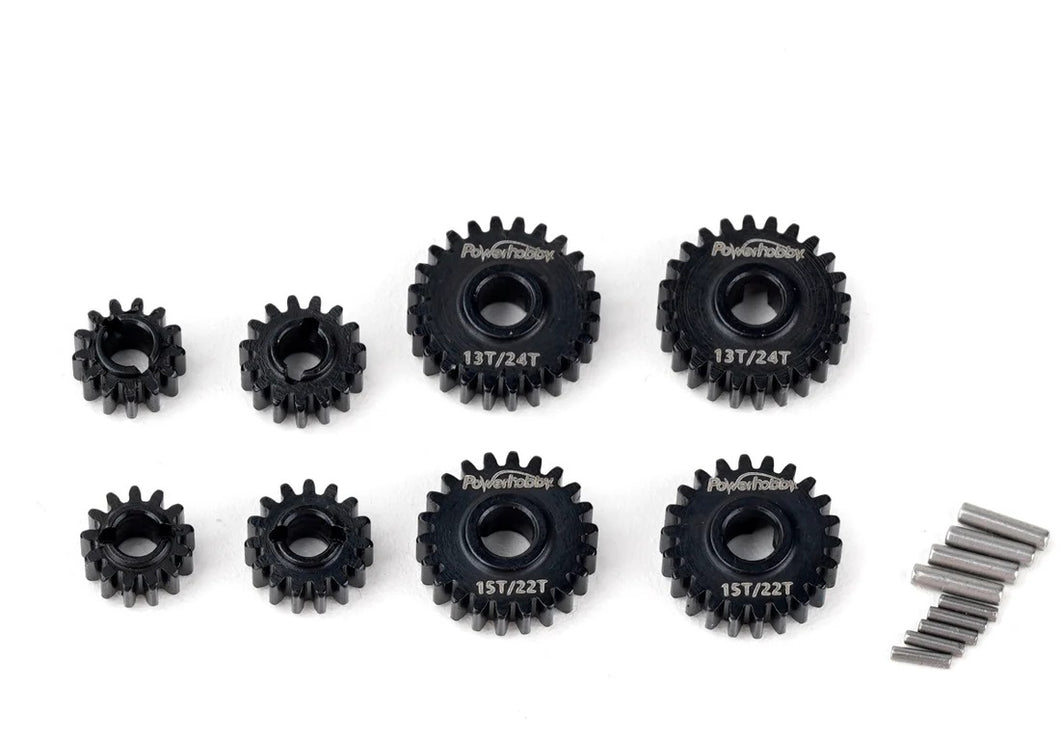 Powerhobby Chromely Steel Overdrive Gears for Redcat Ascent-18