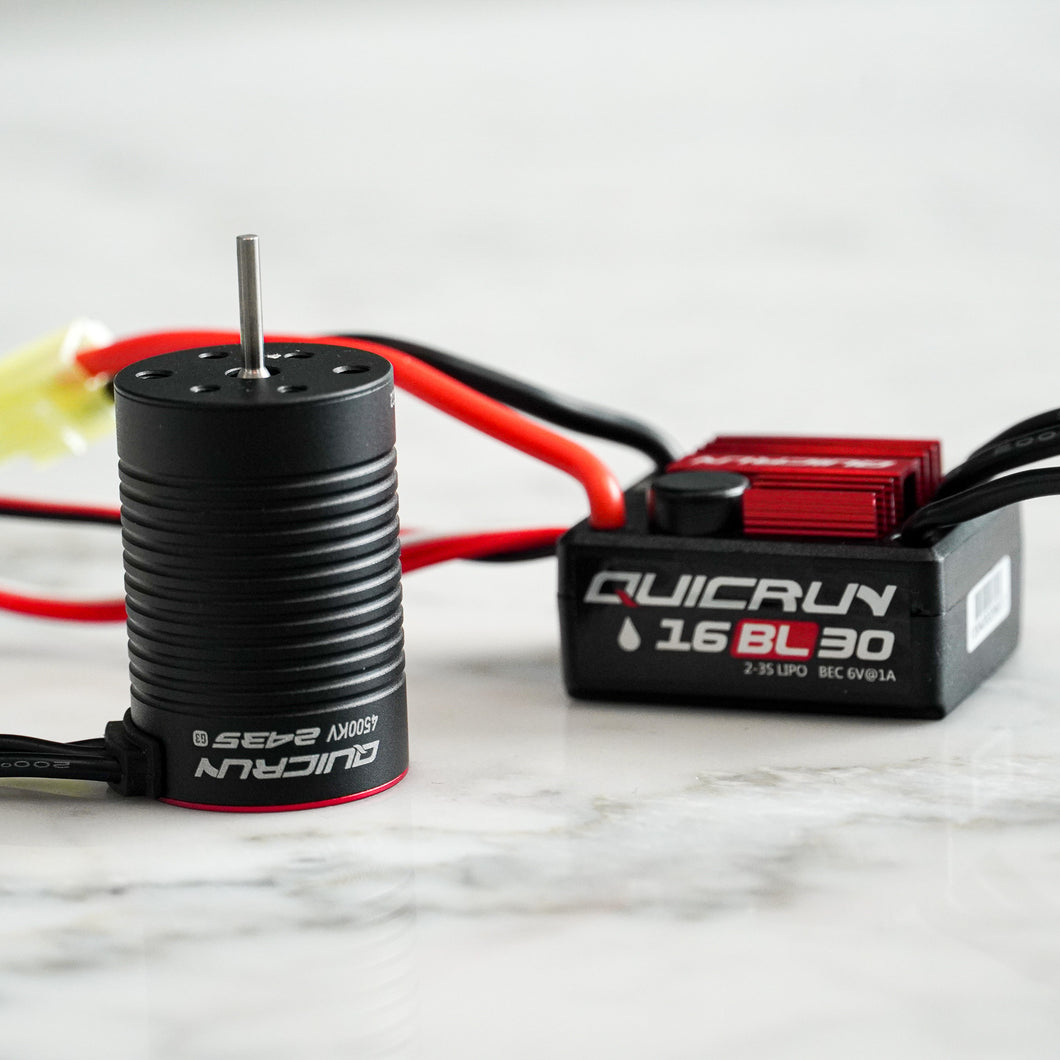 Hobbywing QUICRUN 16BL30 Combo(ESC + QR 2435 SL 4500kv G3 motor