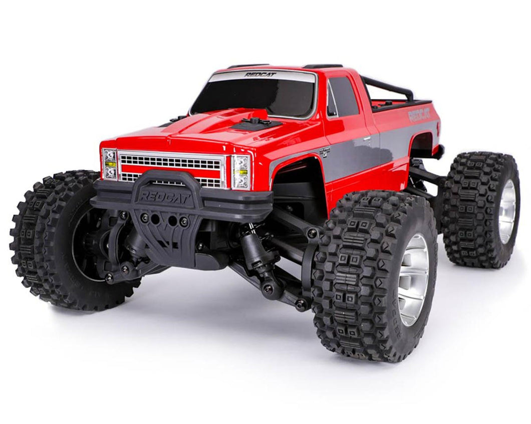 Redcat Valkyrie 1/10 RTR 4WD 4S Brushless Monster Truck (Red) w/2.4GHz Radio