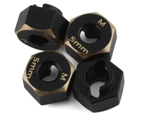 Samix TRX-4M Brass Hex Adapter (5mm) (4) (1g)