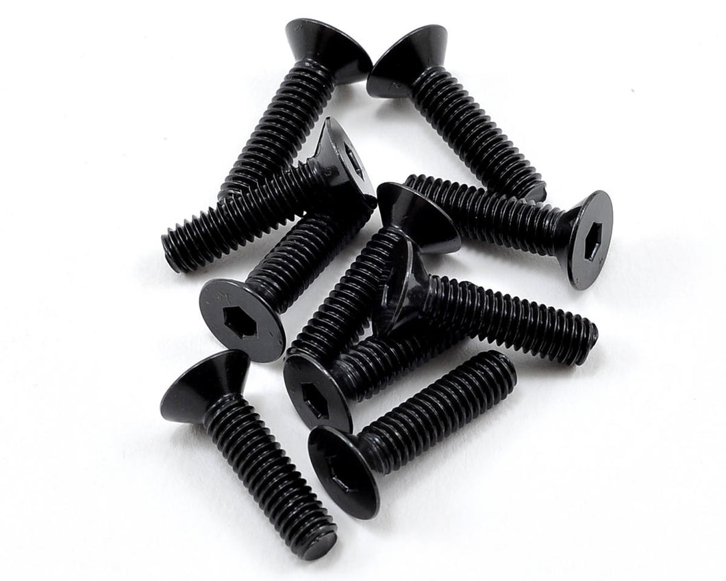 Tekno RC 4x15mm Flat Head Screw (10)