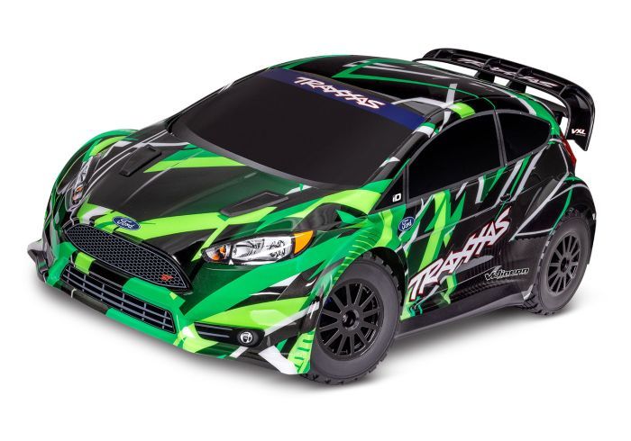 Traxxas Ford Fiesta Rally VXL 4WD - Green