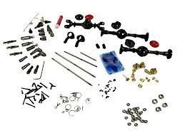 RC-PRO Metal Upgrade Axle set (6x6) For 1/16 scale