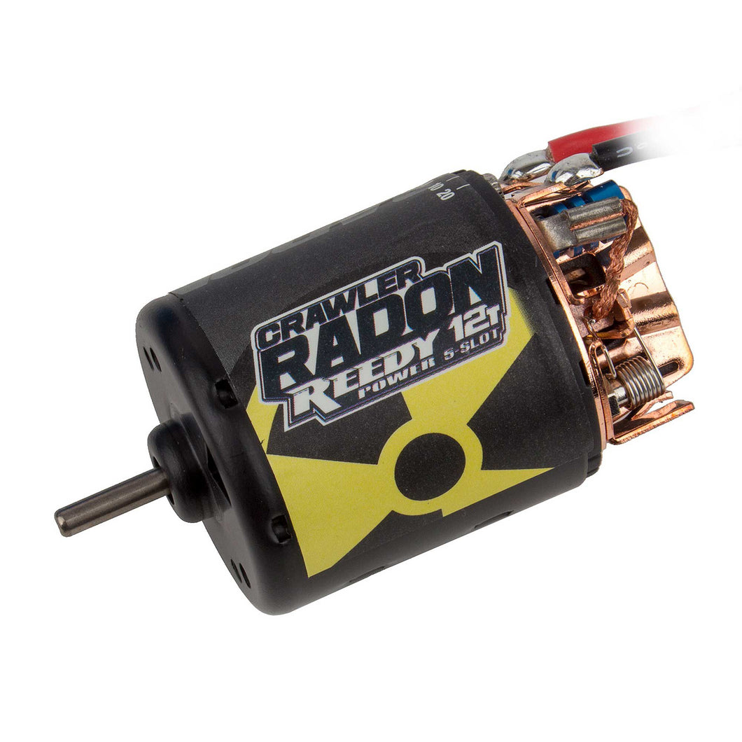 Reedy Radon 2 Crawler 5-Slot Brushed Motor, 12T, 2700kV: 3.5mm Bullet