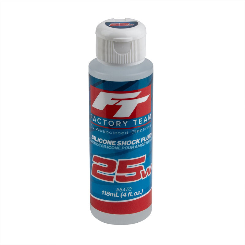 Team Associated Factory Team Silicone Shock Oil (4oz) (25wt)