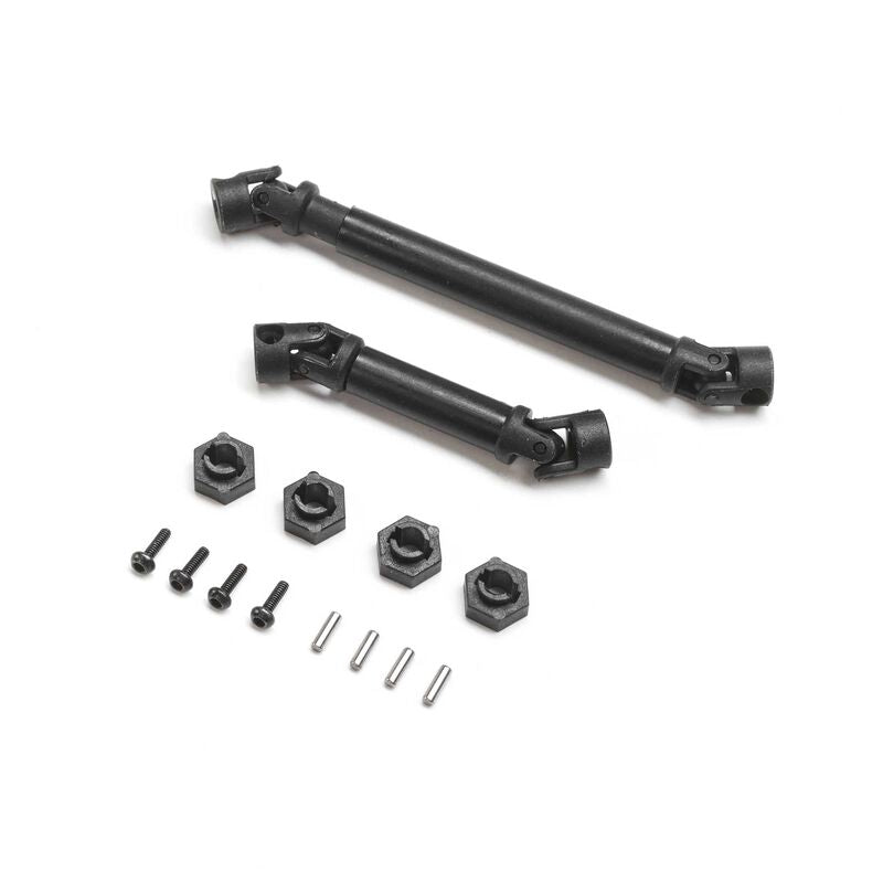 Axial Driveshaft Set, Short & X-Long: SCX24