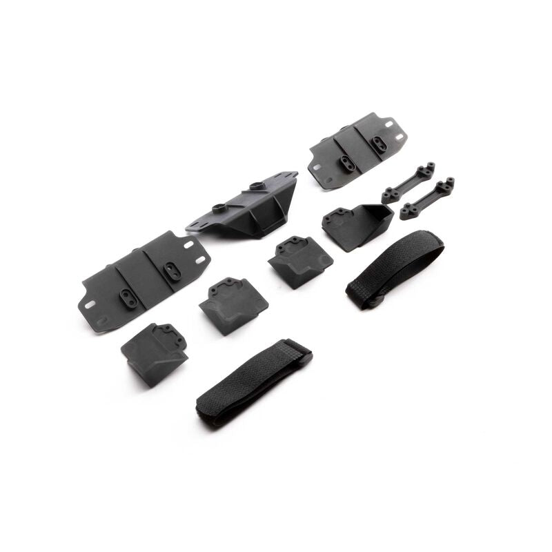 Axial SCX6: Battery Trays & Straps Set