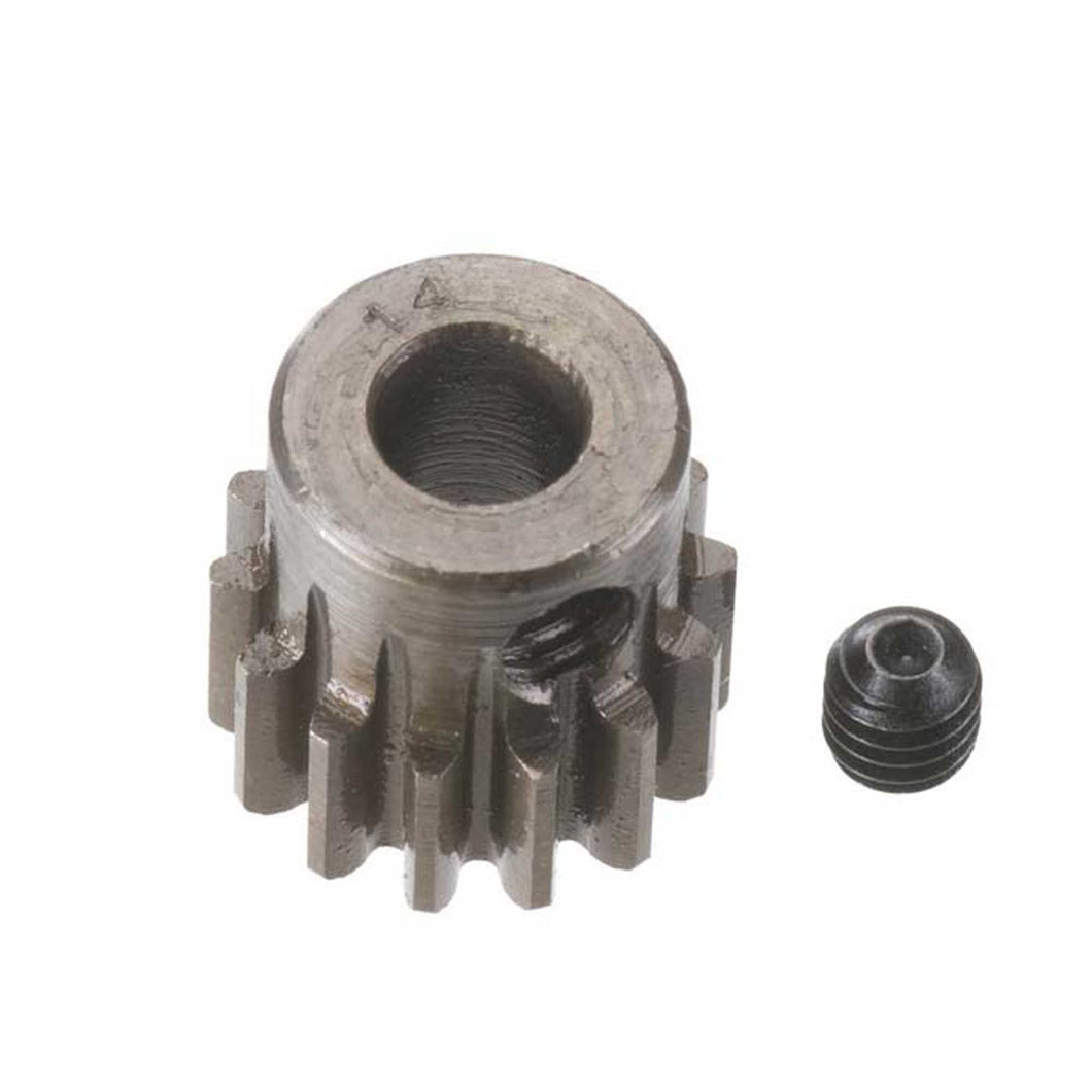 Robinson Racing Extra Hard 5mm Bore .8 Module Pinion, 14T