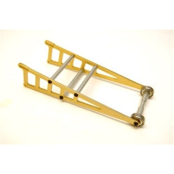 STRC ALUMINUM WHEELIE BAR KIT FOR SLASH 2WD/RUSTLER/BANDIT (GOLD, LIMITED)