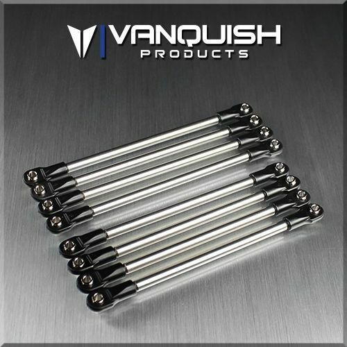 VANQUISH PRODUCTS AXIAL SCX G6 TITANIUM 8PC. LINK KIT