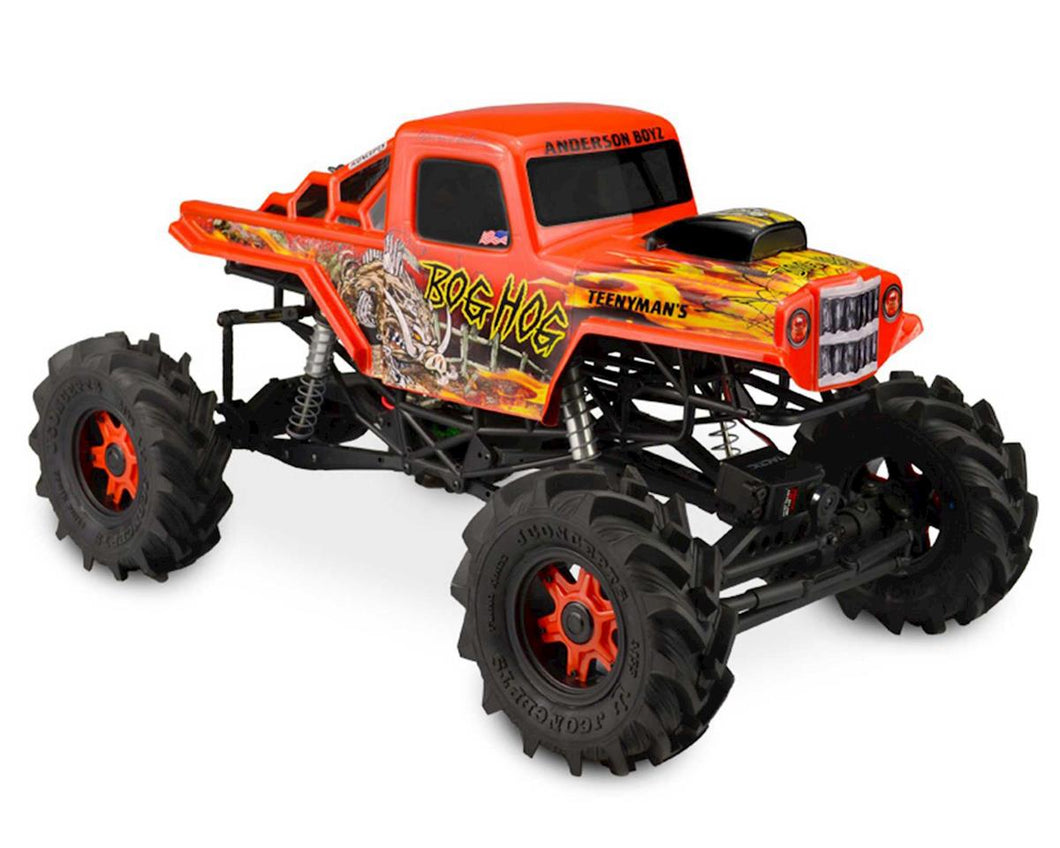 JConcepts Axial SMT10 Bog Hog Mega Monster Truck Body (Clear)