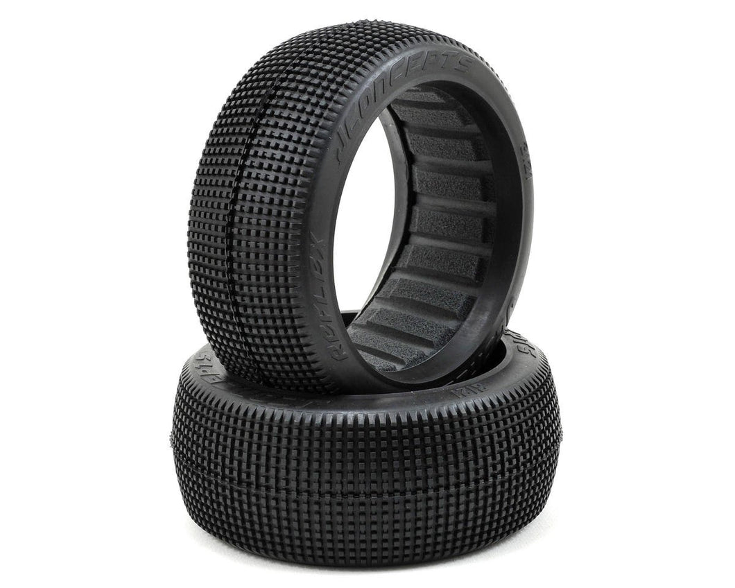 JConcepts Reflex 1/8 Buggy Tires (2) (Green)