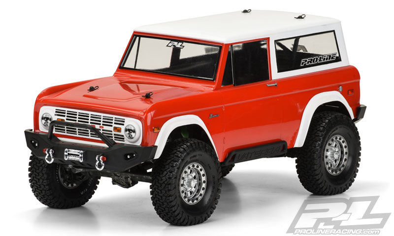 Pro-Line 1973 Ford Bronco Clear Body for 12