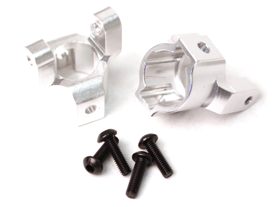 Racers Edge SCX10 Aluminum C-Hub Set, Silver