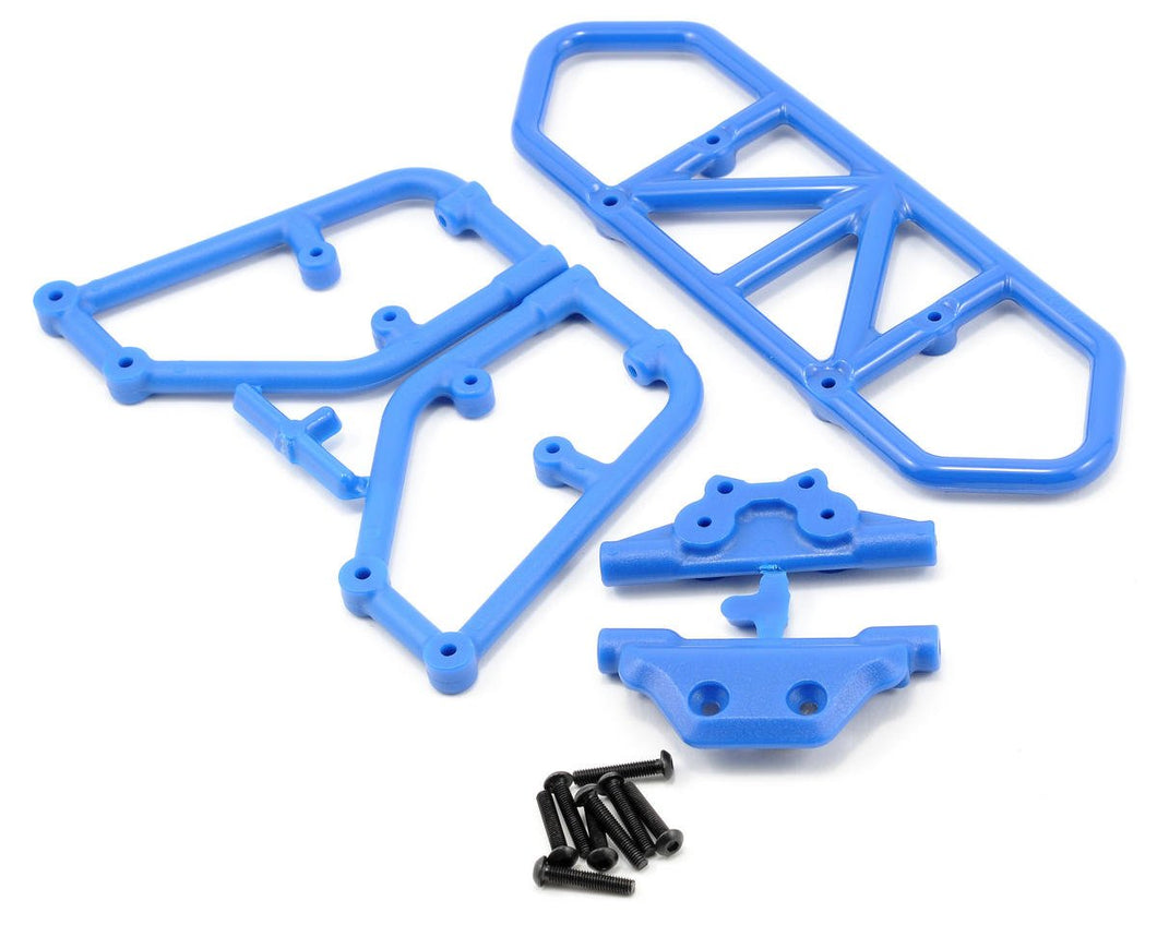 RPM Rear Bumper (Blue) (Slash 4x4)