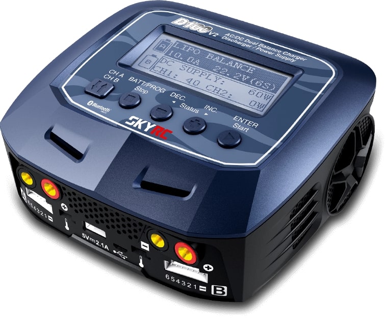 SkyRC T200 Dual AC/DC Battery Charger (6S/10A/100W x2) [SKY-100155