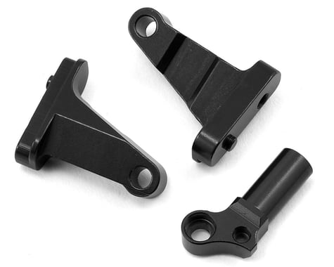 ST Racing Concepts SCX10 II Aluminum Transmission Mounting Blocks (Black)