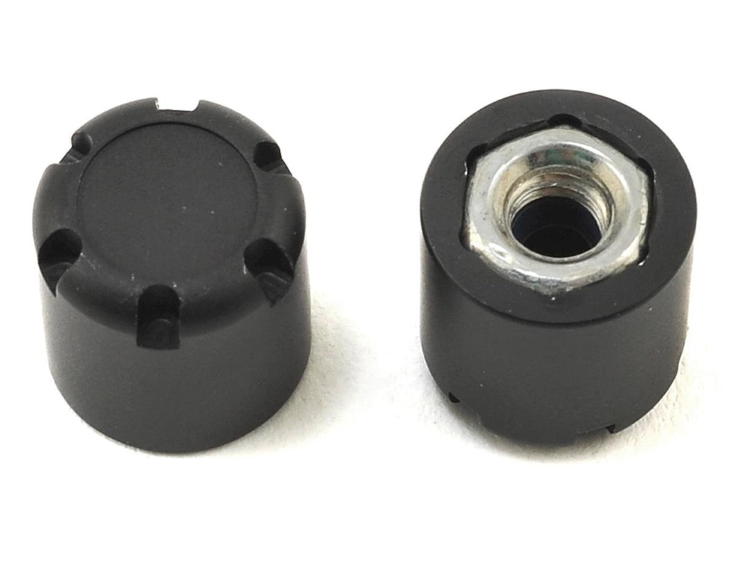 SSD RC Scale Rear Hubs (Black) (2)