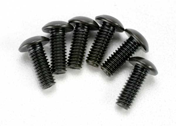 Traxxas 4x12mm Button Head Hex Screw (6)