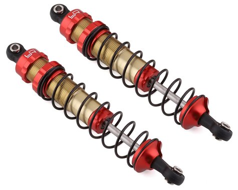 Yeah Racing Aluminum TR-XB 105mm Big Bore Shocks For Traxxas 1/10 Slash Stampede Bandit Arrma Red